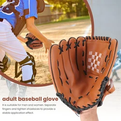 Guante de béisbol deportivo para adulto, accesorio para mano derecha, Softball, 2 colores