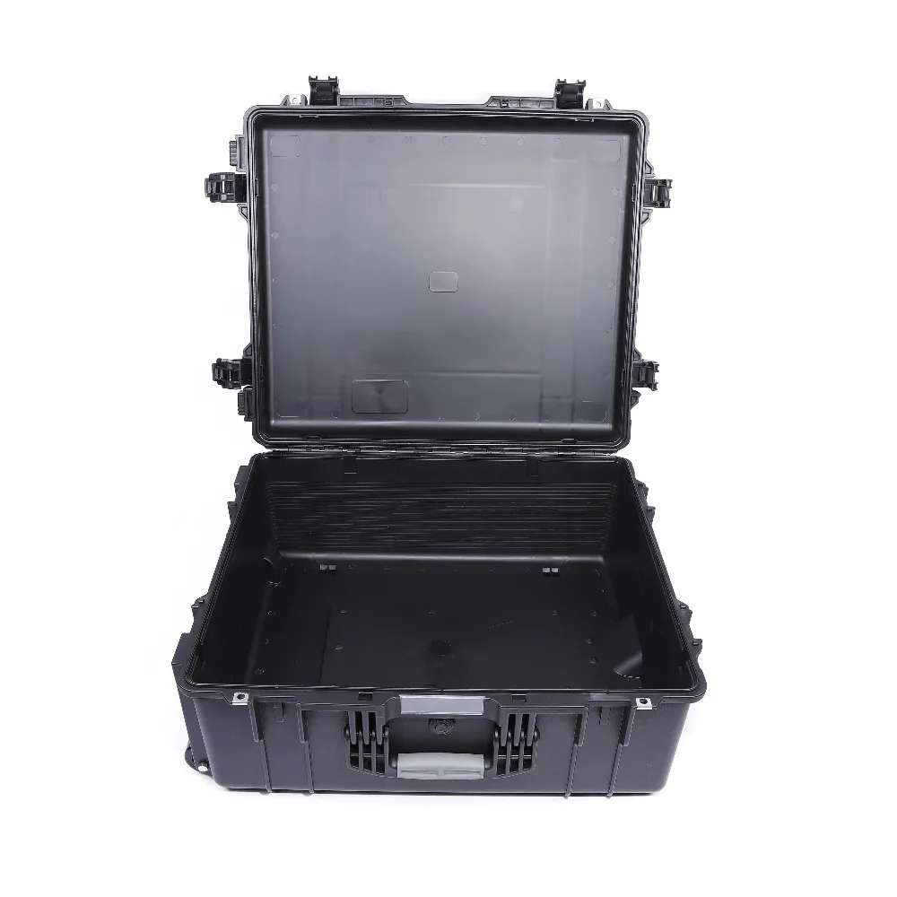D6928 694*593*286mm High-precision Injection Mold Hard Shell Trolley Luggage Tool Carrying DJI Case Wheeled Plastic Tool Case