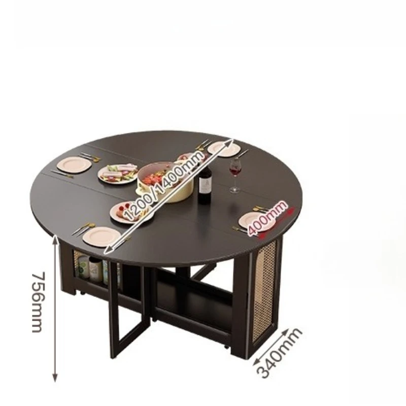 Waterproof Chair Dining Table Breakfast Modern Chair Side Dining Table Space Savers Round Set Sala Da Pranzo Home Furnitures