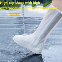 Shoe Protector Rain Silicone Waterproof Shoe Covers Rain Accessories Reusable Shoes Protector Rain Protection XYJ01