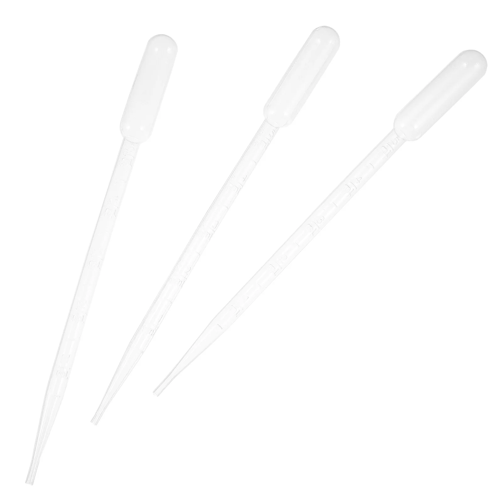 

50 Pcs Measurement Dropper Plastic Droppers for Experiment Disposable Transfer Pipettes