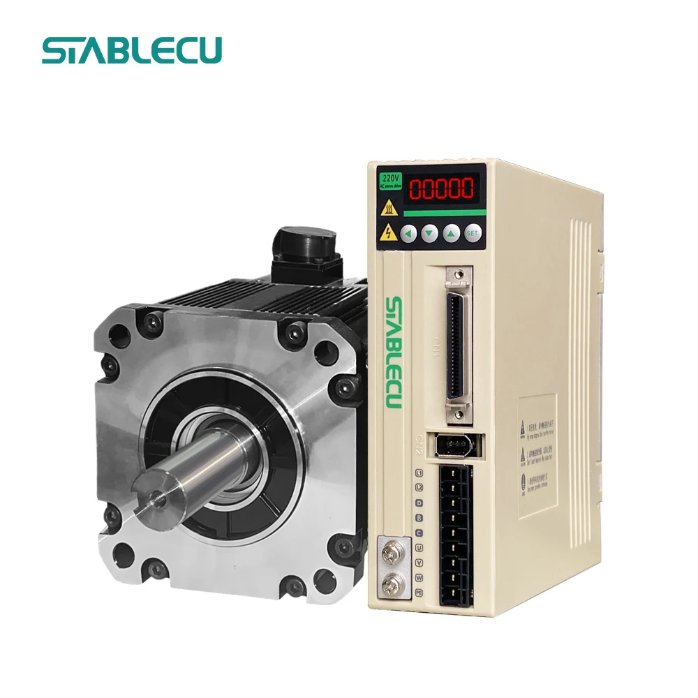 Cutting Machine Spindles Compressors 2.2KW Socks Machine CNC Drive Ac 50 Wats 500 Watt 500w 1800 Rpm 2 nm Torque Servo Motor