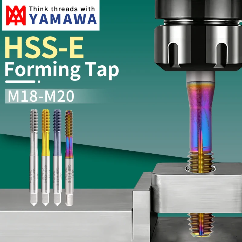 

DUOMartap Japan YAMAWA HSS-E EXL-NRT M18 M20 метрические резьбонарезные плашки для формовочных станков X1.0/1.5/2.0/2.5