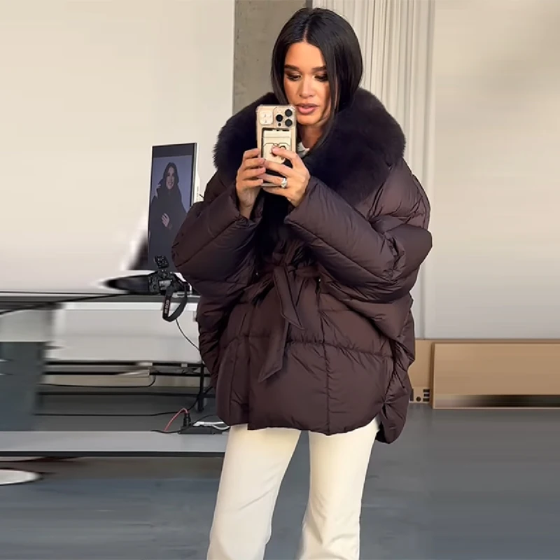 أنيقة العصرية معطف القطن سميكة سيدة الدافئة الدانتيل يصل المألوف تنوعا السترات عارضة الخريف النساء حزب الشارع الشهير #5