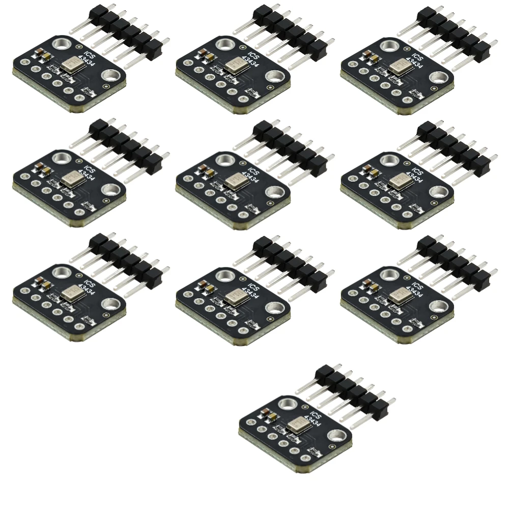 ICS-43434 I2S 3.3V Low Cost MEMS Microphone Module with Low Pass Filter Mini Breakout for Audio Applications