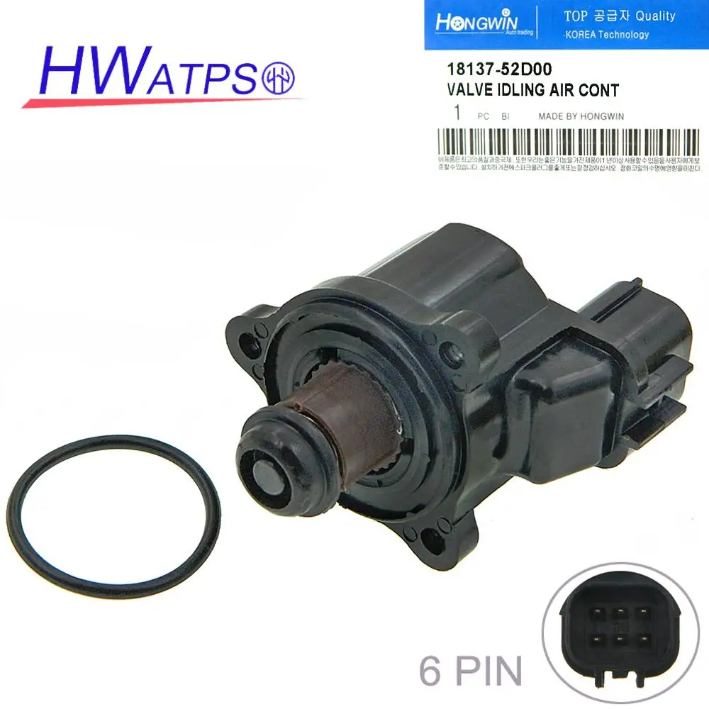 Idle Speed Air Control Valve 18137-52D00 For Suzuki XL-7 Grand Vitara 2.7L GEGT7610-311 AC508 20GEGT1350W IAC254 1813752D00