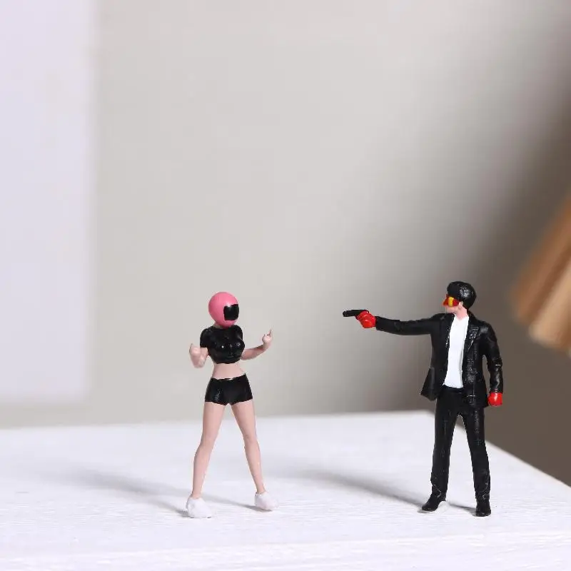 1/64 مصغرة مصور طاولة الرمل مشهد صغير نموذج لجسم الدعائم الإبداعية التصوير عرض جمع الديكور #6