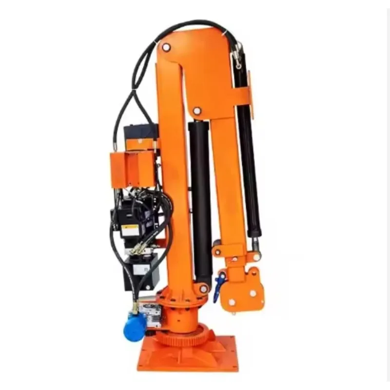 

Lifting Tools Mini Hydraulic 12V 24V Electric Winch 1000kg Lifting Capacity Pickup Crane