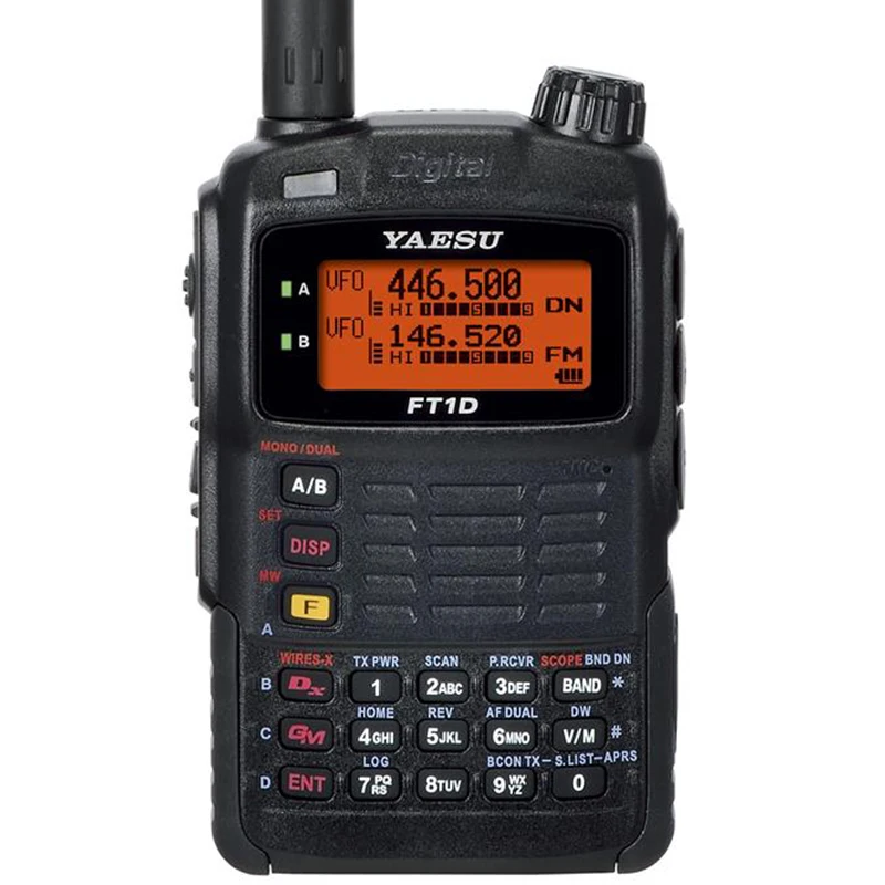 

FT1DR C4FM Yaesu 144/430 MHz Dual Band Digital Handheld Transceiver Amateur VHF/UHF Walkie Talkie Two Way Radio