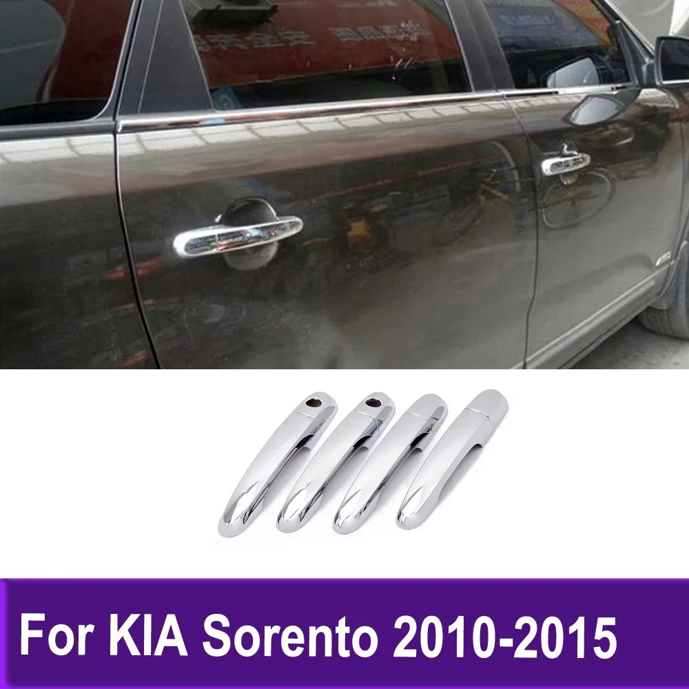 

Хромированная накладка на боковую дверную ручку для KIA Sorento 2010 2011 2012 2013 2014 2015, стильные аксессуары, наклейка