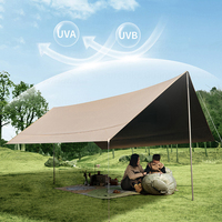 Outdoor Camping Shade Tent Travel Canopy Waterproof Anti-uv Portable Tent Car Sun Protection Canopy Outdoor Camping Supplies