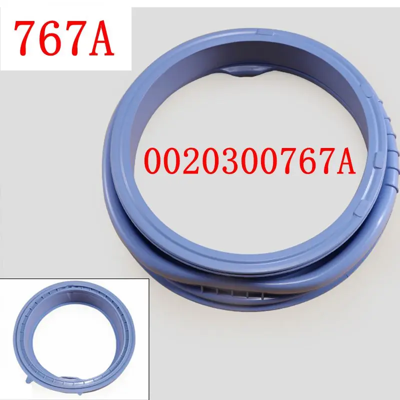 Cuff Hatch for Haier drum washing machine 0020300767A Waterproof rubber sealing ring manhole cover parts