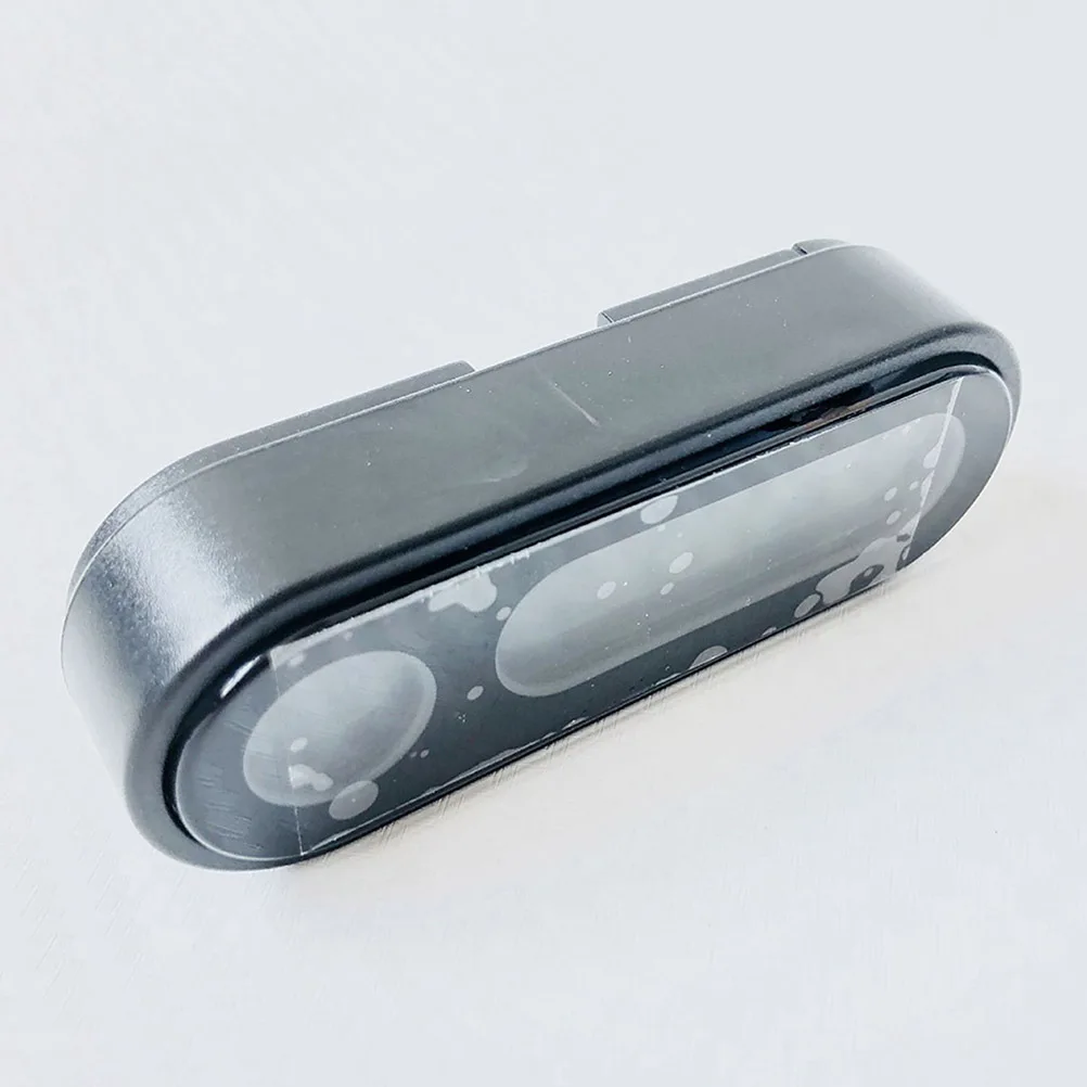 

Car Thermometer Digital Led Backlit Clock For Auto Dashboard Durable Luminous Temperature Meter Car Supplies