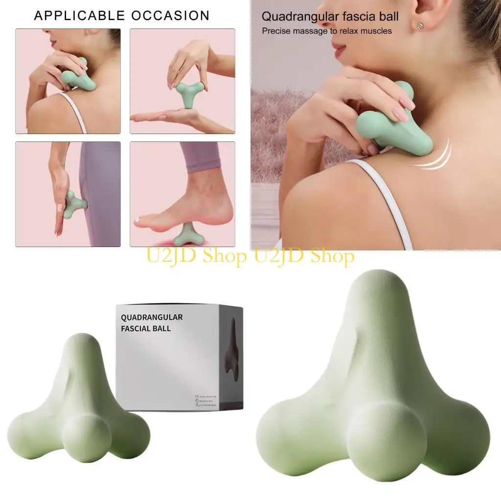 

U2JD Soft TPE Foot Massager Tool to Alleviate Fatigue Back Body Shoulder Massager Tool for Office Worker and Athletes