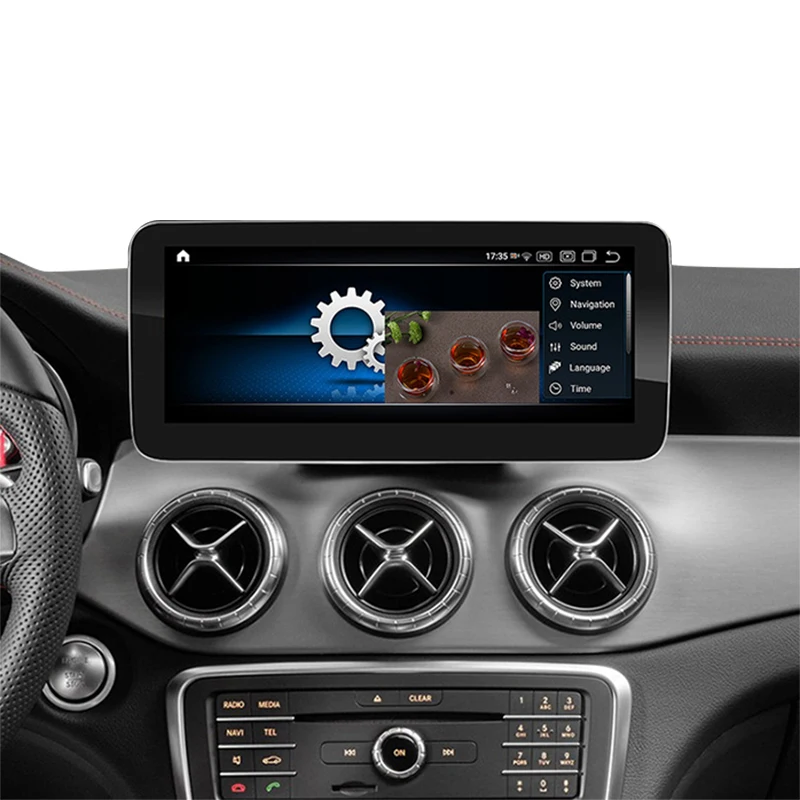 8 Core Android System Gps Navigation Player Car Multimedia Radio For Mercedes Benz GLA Class W176 2013-2018 Support Android 11