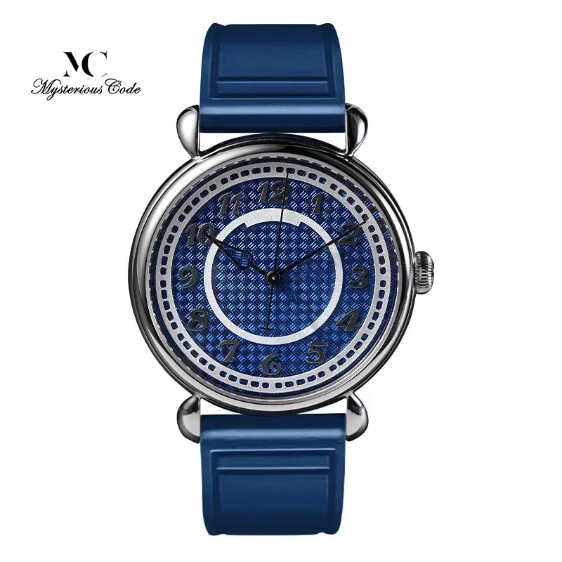 Mysterious Code Watch Men 40mm Luxury St2130 SW200 Automatic Mechanical Wristwatches Top Brand Dress Watches Diamond Clocks