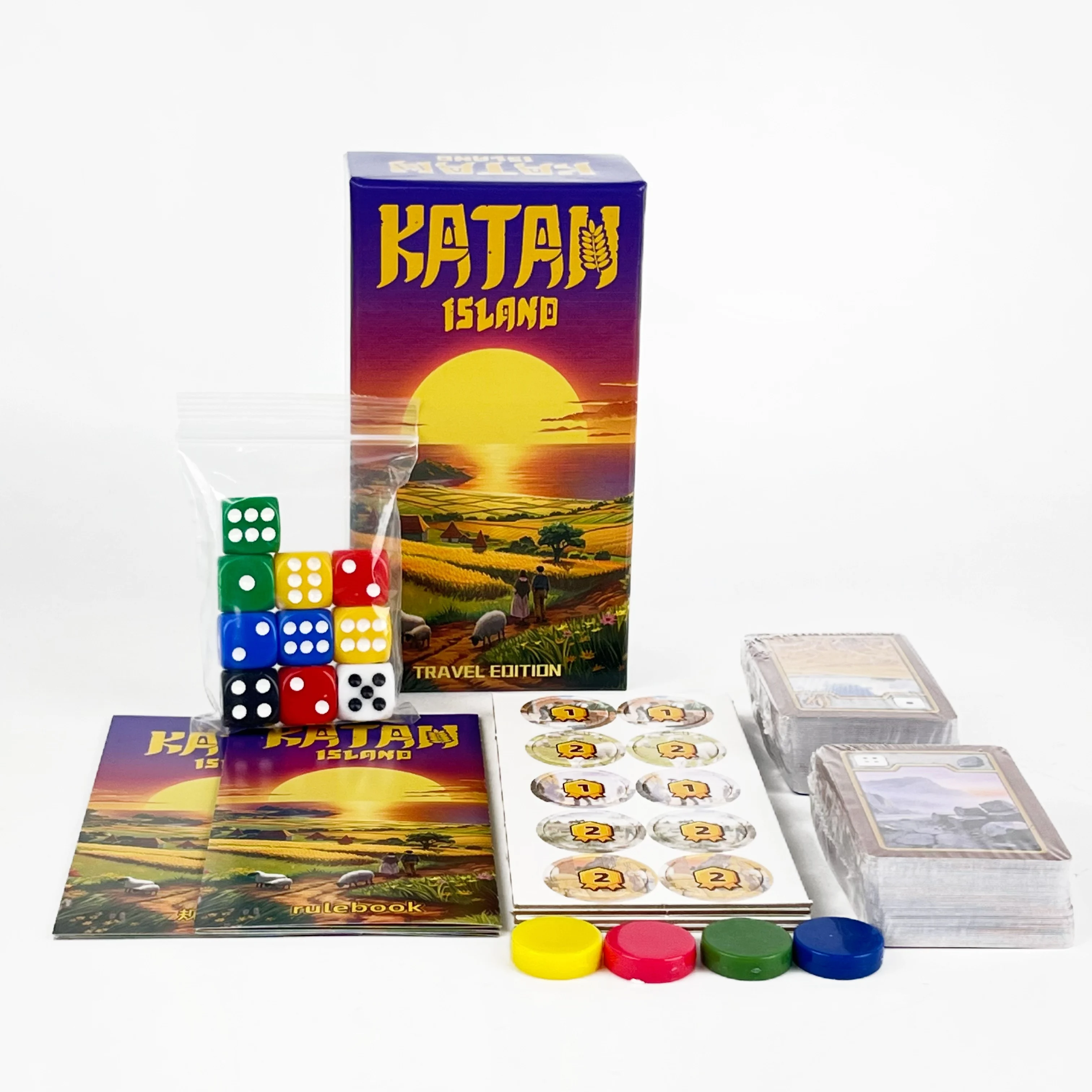 

Карточная стратегическая игра KATAN Classic, портативная версия для путешествий, веселая семейная настольная игра, подарок для вечеринок