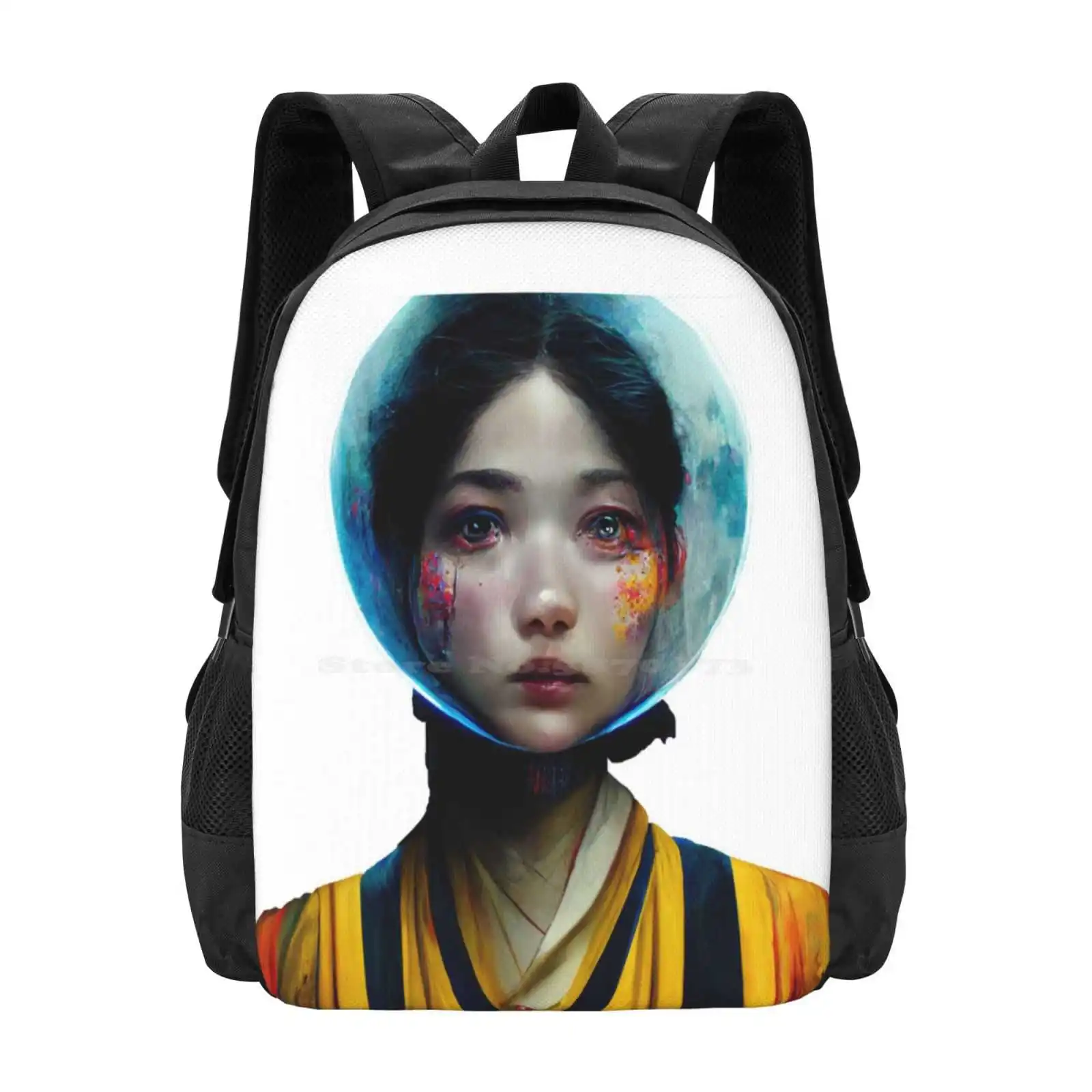 Dystopian Japanese Anime Girl School Bags per ragazze adolescenti borse da viaggio per Laptop Anime giapponesi Girl Animeworld Animeedits