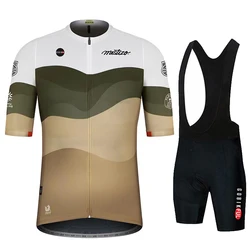 Men's Cycling Clothing Set, Short Sleeve Jersey, Mountain Bike, Summer, New