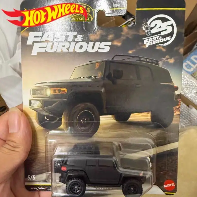 

New In Stock Hot Wheels Premium 2026 Fast & Furious 1:64 Model Car Ornament Collectible Toyota FJ Cruiser Boys Toys Holiday Gift