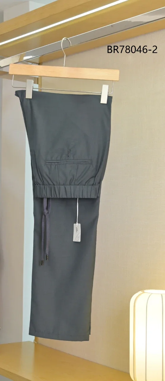 

5 DIKU Pants Thin Cotton Men 2025 Spring Summer New Straight Breathable Comfortable Outdoors Big Size 32-40 Pants