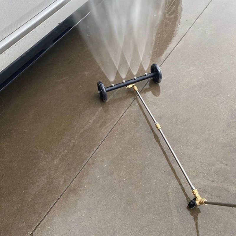 Accessoires Chassisreiniging Zwenkwiel voor hogedrukreiniger Zwenkwieladapter voor Karcher Sneeuwschuim Waterstraal Hoge druk