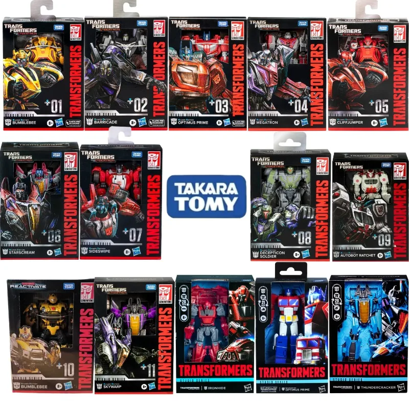 [En stock] juguetes transformados 01-11 serie Studio Player Edition SS GE 01-11 figuras de acción de juguete regalos de decoración de escritorio