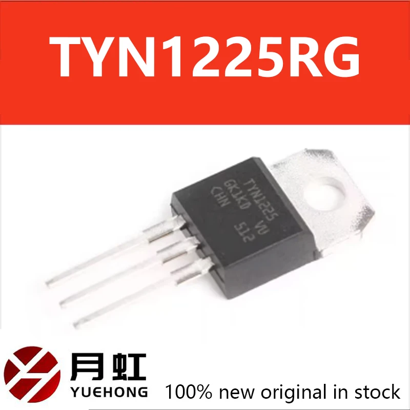 10PCS TYN1225 Tiristor Unidirecional TO-220 TYN1225RG TYN 1225 ok