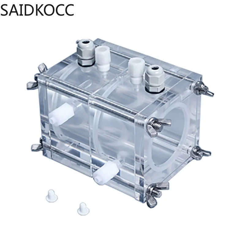 

Laboratory High Quality 50ml Microbial Fuel Cell High Transparency Electrolyzer Microbial Reactor