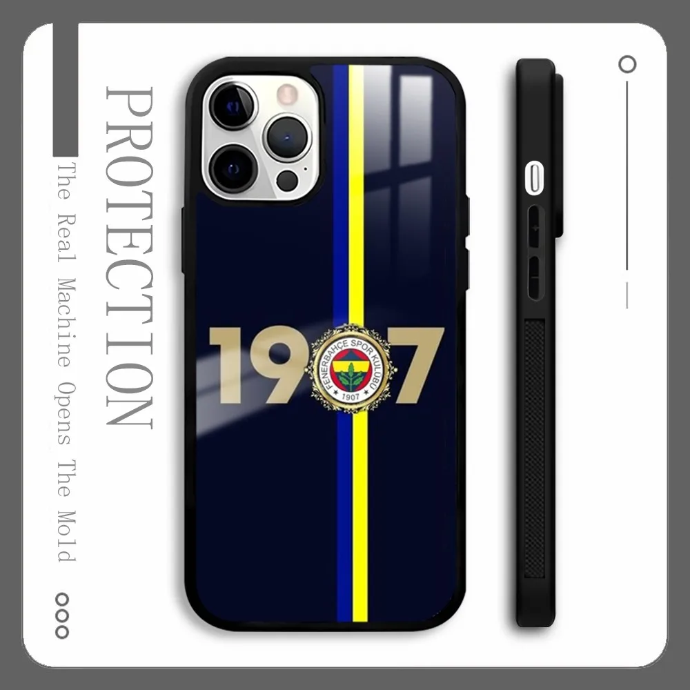 T-Turkey F-Fenerbahces-E Phone Case For iPhone 16 15 14 13 12 11 Pro Max Plus Mini Magnetic Magsafe Wireless Charging Cover