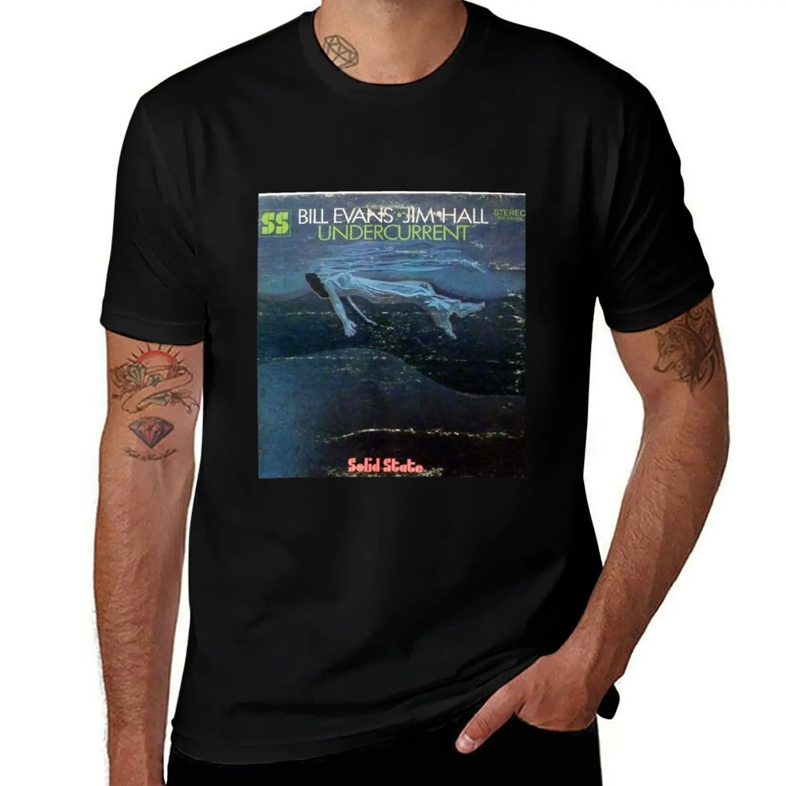Bill Evans, Jim Hall ?– Undercurrent T-Shirt Regular Fit Plain Tee Shirt T-Shirt