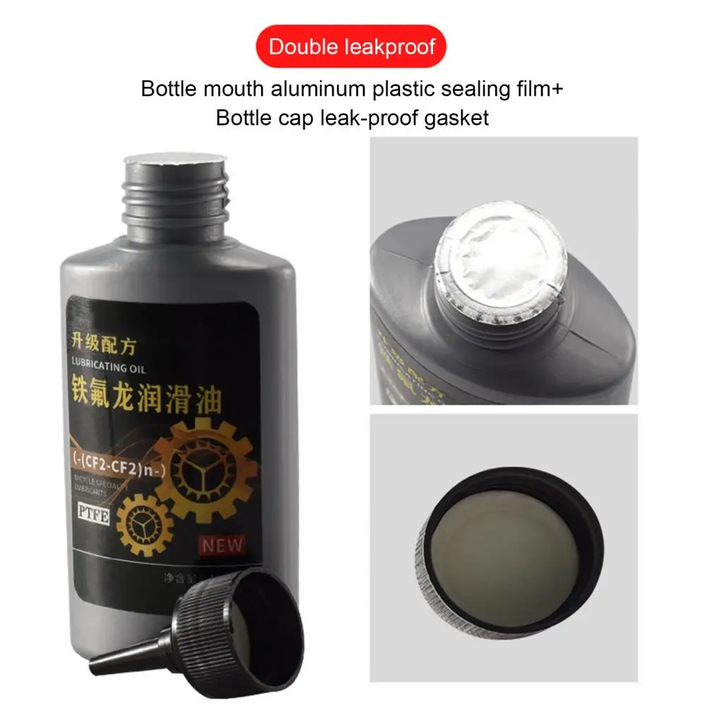 Lubricante antioxidante para cadena de bicicleta, aceite de alta calidad, resistente al calor, para piñón, 100ml