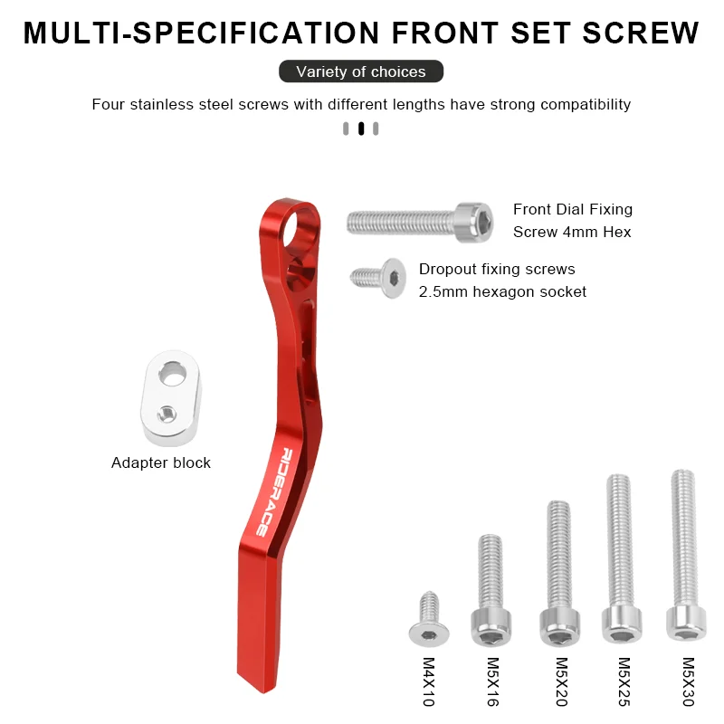 Fahrrad-Anti-Ketten-Stabilisator Kettenführung Anti-Rutsch-Vorrichtung Aluminiumlegierung Rennrad-Kettenfänger für 34T-50T 36T-52T 39T-53T – Detail 3