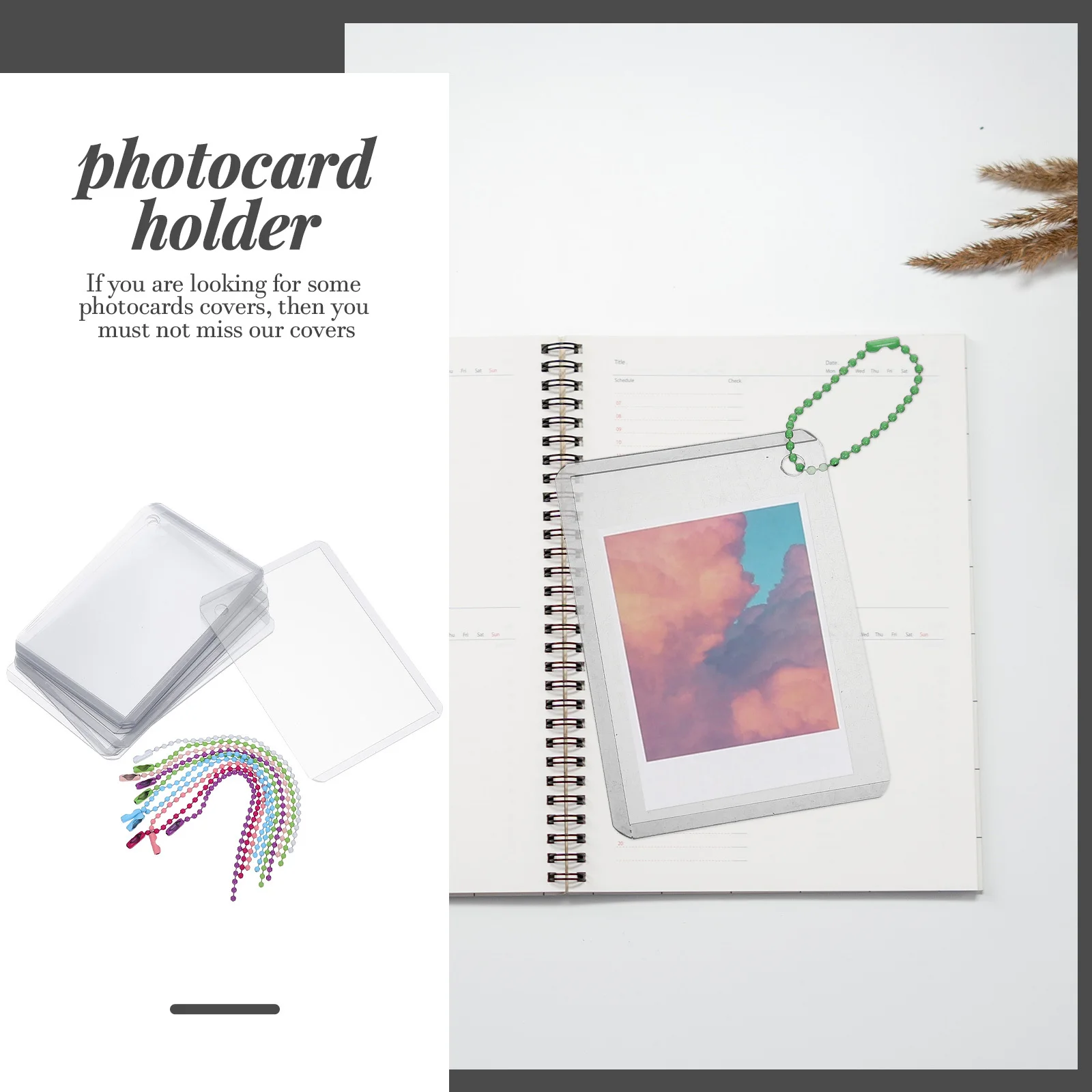 

10 set Photo Card Holder Transparent Protective Sleeve For Staff Students Nurses Portable Plastic Photocard Storage Cover