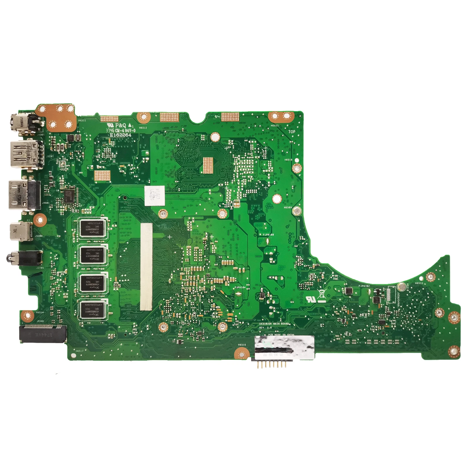 Материнская плата для ASUS ZenBook UX310UA UX310UQ UX310UAR UX310UA UX310UQ UX310UF, 100% протестирована