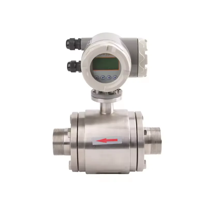 High Pressure Ldg electromagnetic digital modbus mini water flow meter liquid control pipeline magnetic flowmeter