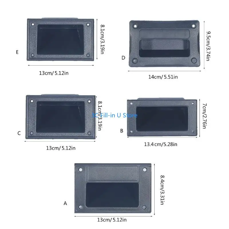 G8TA Удобный утопленный динамик ручка схватки для спикера Case идеально подходит для музыкантов
