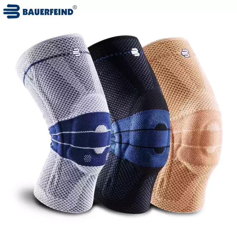 

Germany Brand Bauerfeind Knee Pads New Non-slip Meniscus Knee Protection Professional Basketball Running Badminton