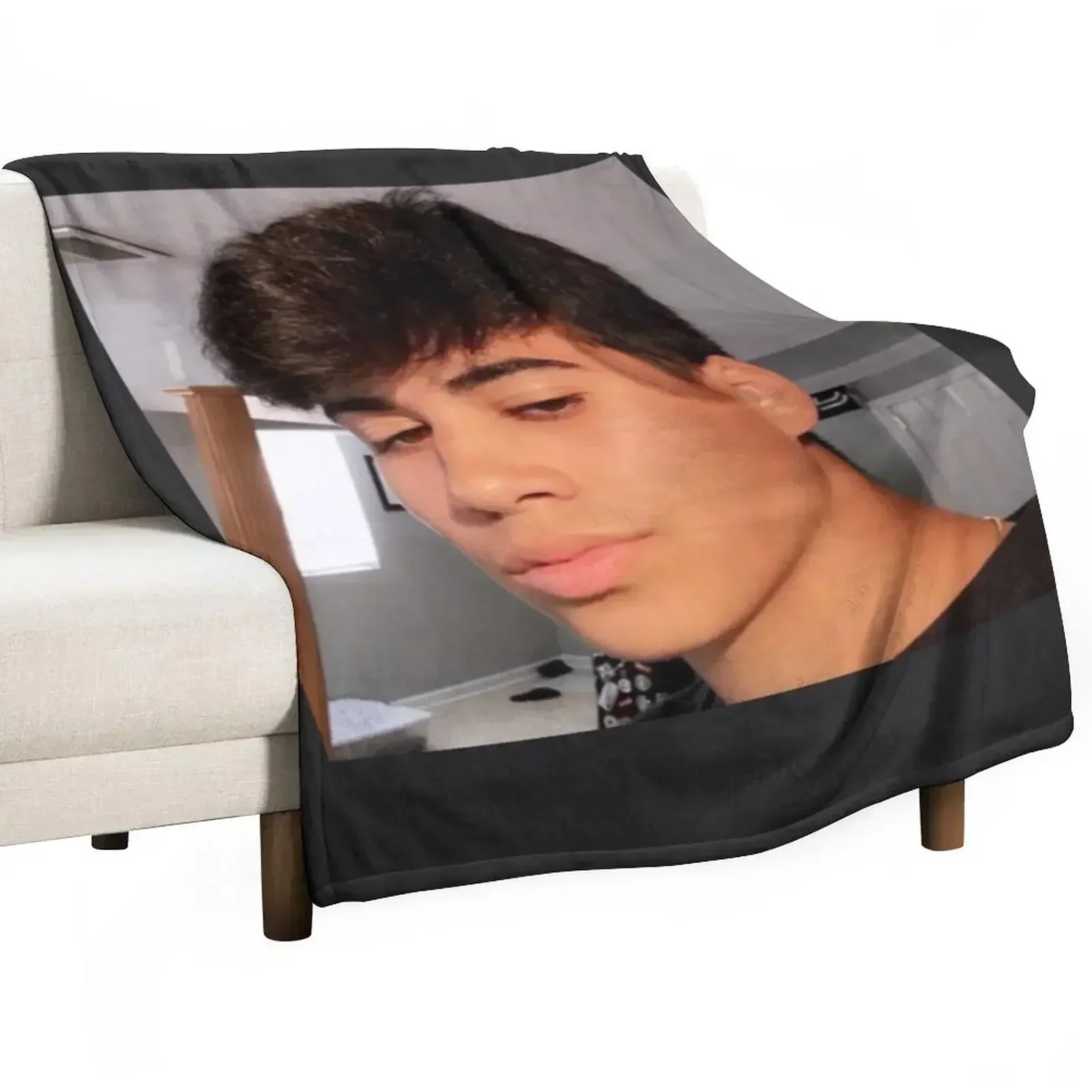 

Mattia polibio 3 Throw Blanket Hairy Cute Plaid Bed Thin Blankets