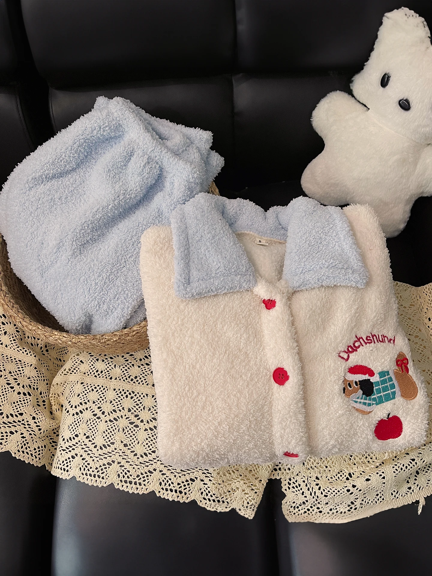 2025 New Women's f-Fce Pajamas Winter Hello Kitty Cartoon Casual Sanrio Fce-Lined Thi Coral Fce Autumn Winter Home Clothes Gift