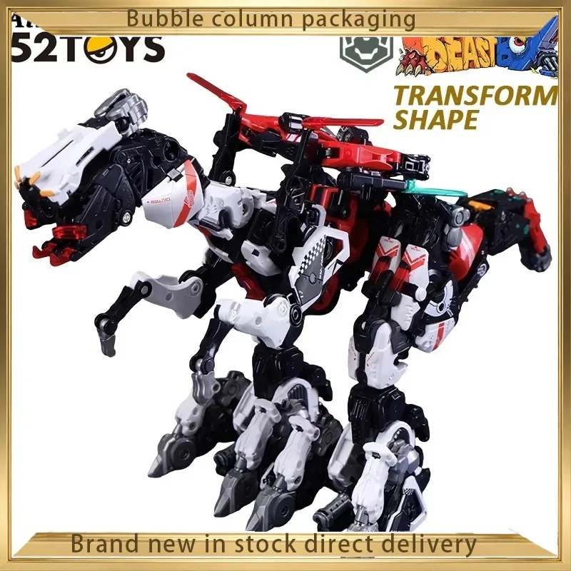 52TOYS BEASTBOX Tyrannosaurus Rex Transformable Giant Claw Race Destruction God Dinosaur Action Figure Model Toy Collectible