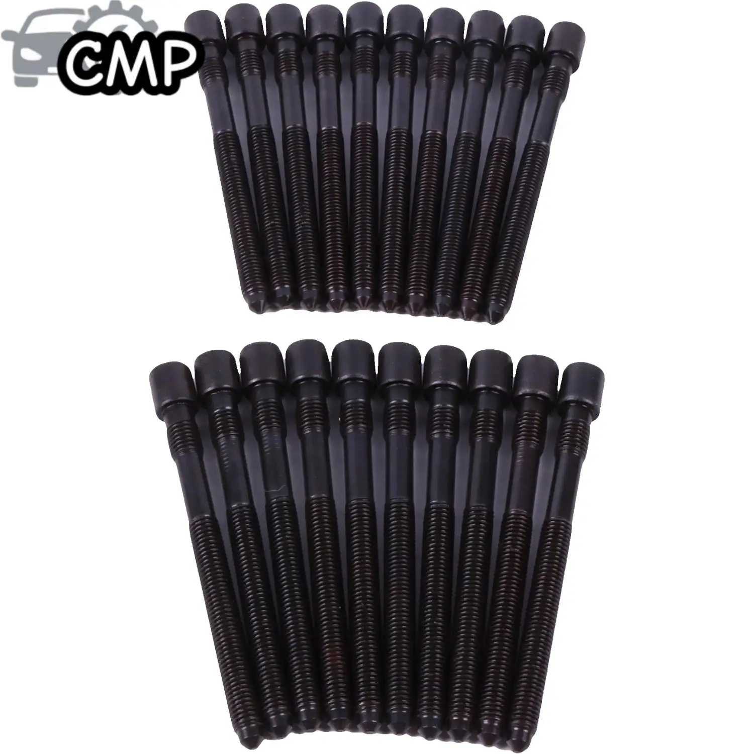 

20pcs Cylinder Head Screws 284563361141 Fit For 2000-2009 Audi Volkswagen A6 Quattro 4.2L V8 Engine Head Bolt Kit