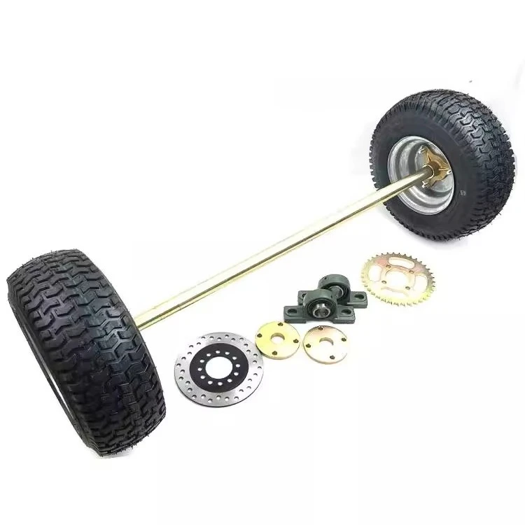 

Четырехколесный квадроцикл, самодельный модифицированный мотоцикл, дрифт-карт, задняя ось в сборе, 6-дюймовая шина, смелая подвеска заднего моста