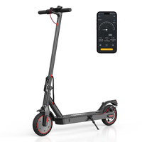 IScooter i9 Electric Scooter 8.5 Inch 350W Motor 36V 7.5Ah 22-30km Range Honeycomb Tires Max Speed 30 km/h Electric Scooters