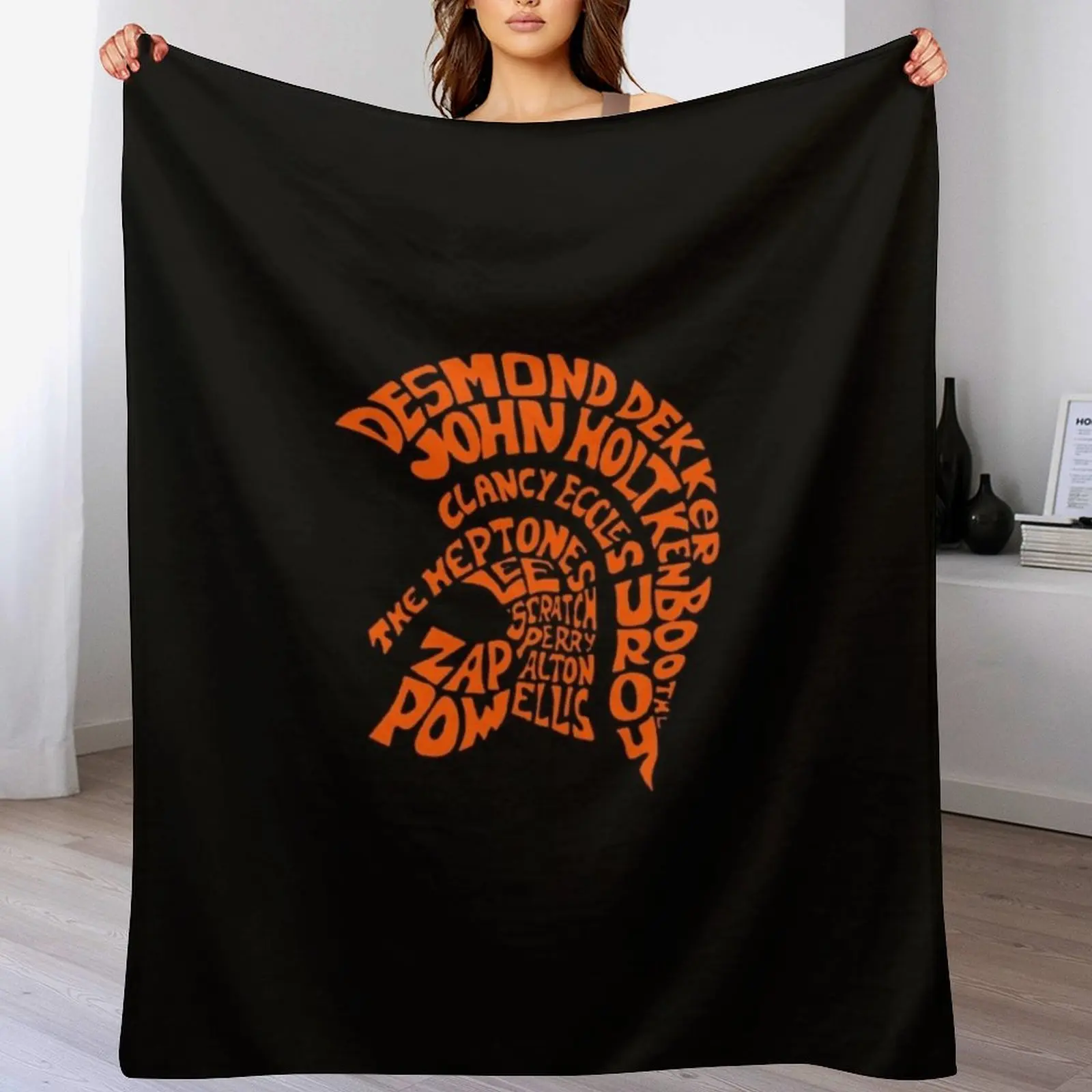 Trojan Records Design T-Shirt Throw Blanket Flannels valentine gift ideas christmas gifts sofa bed Blankets