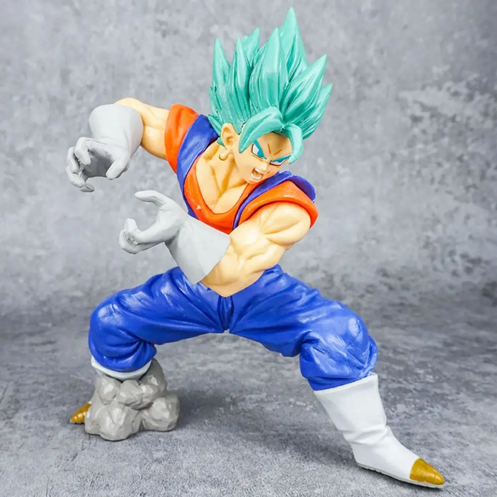 دراغون بول واقفة شخصية أكشن PVC ، DBZ Goku ، سوبر سايان فير ، فيلم أزرق غامق ، 19 لعبة نموذج نباتي برولي ، هدايا