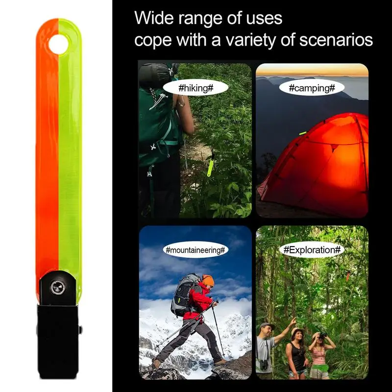 Trail Markers For Hunting With Clips High Visibility Tree Trail Markers With Clips Trail Marking Ribbon Reflective Hunting