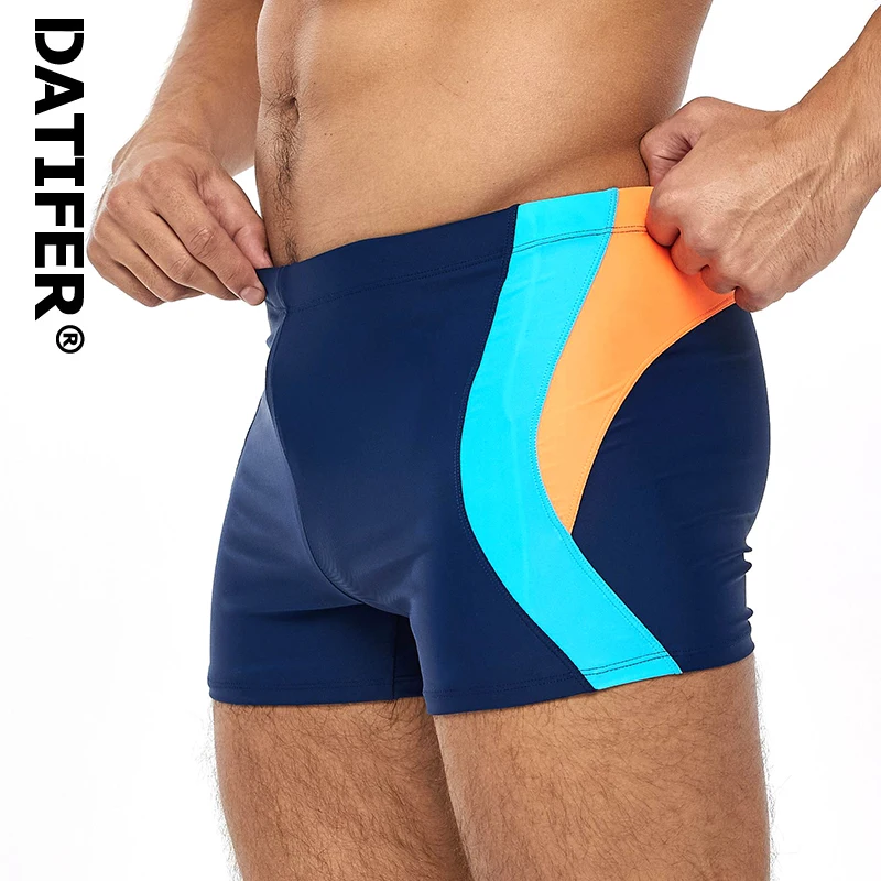 

DATIFER Wholesale 2024 Summer Shorts Para Hombre Mens Shorts Fashion Sexy Quickly Dry High Elastic Swim Trunks