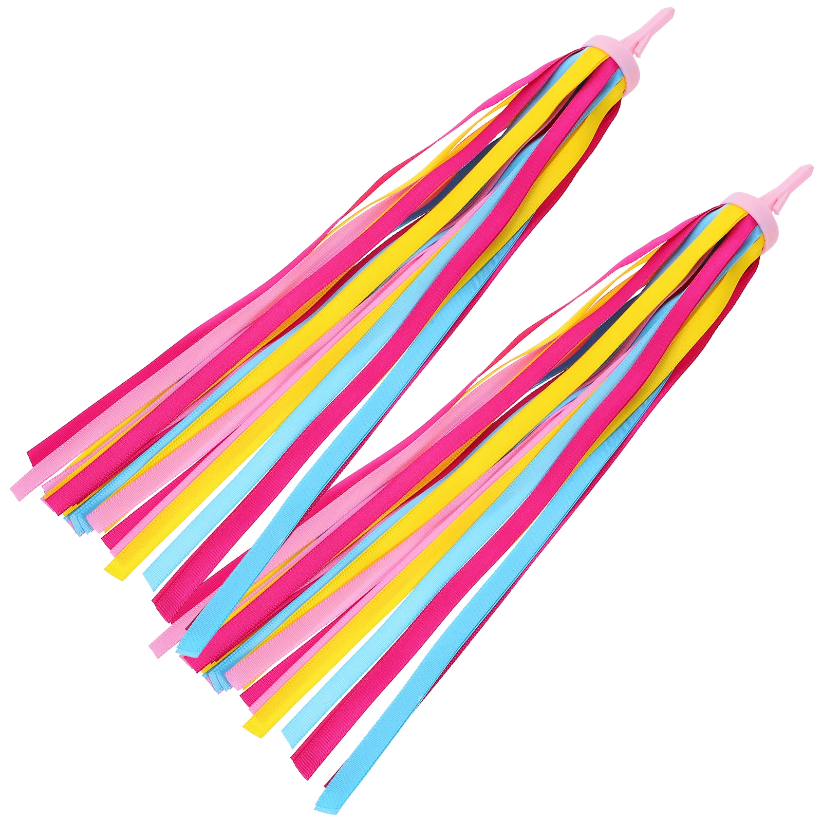 

Childrens Bicycle Kids Tassel Ribbon Handlebar Grips Bike Accessories Sparkly Streamers Flying Premium for Bikes