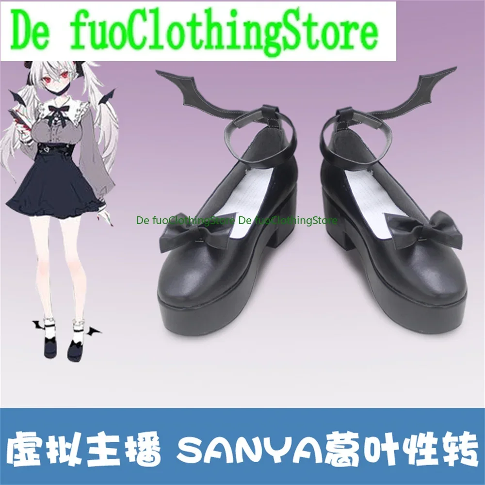 

Virtual YouTuber Vtuber hololive sanya Kuzuha Cosplay Shoes Boots Game Anime Carnival Halloween DefuoClothing Shoes Store
